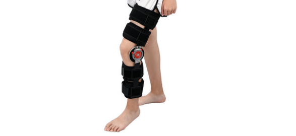 Knee fixation brace