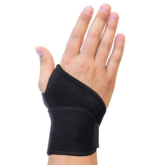 Breathable wrap wrist brace