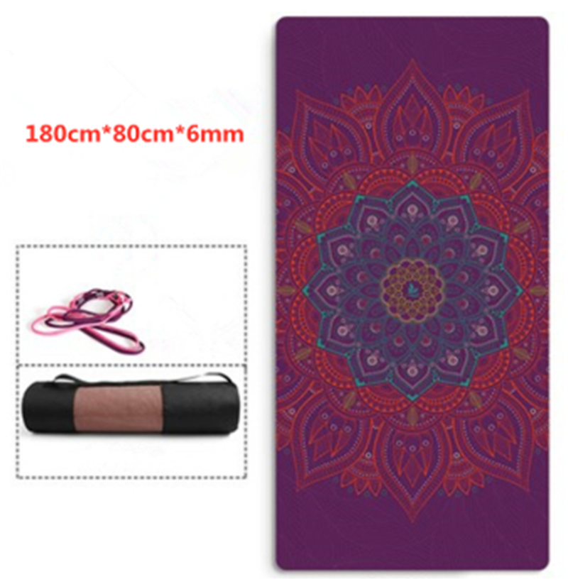 Tpe Sliding Yoga Mat Widened Fitness Home Lengthened Thickened