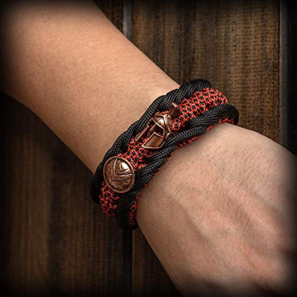 Life-saving Seven-core Paracord Survival Bracelet Fashion Retro