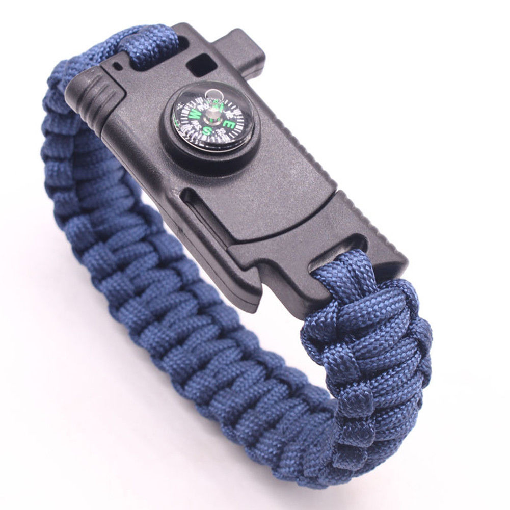 Umbrella rope bracelet knife wild wild cutting knife extreme adventure camping hiking survival umbrella rope hand rope