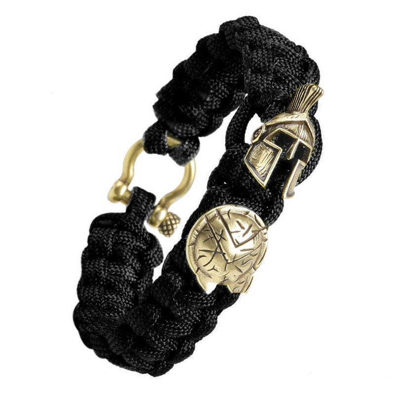 Life-saving Seven-core Paracord Survival Bracelet Fashion Retro