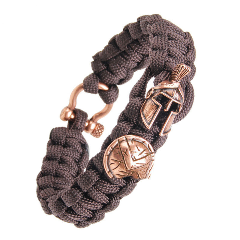 Life-saving Seven-core Paracord Survival Bracelet Fashion Retro