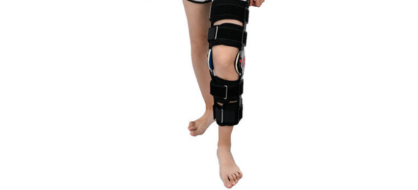 Knee fixation brace