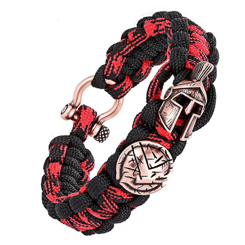 Life-saving Seven-core Paracord Survival Bracelet Fashion Retro