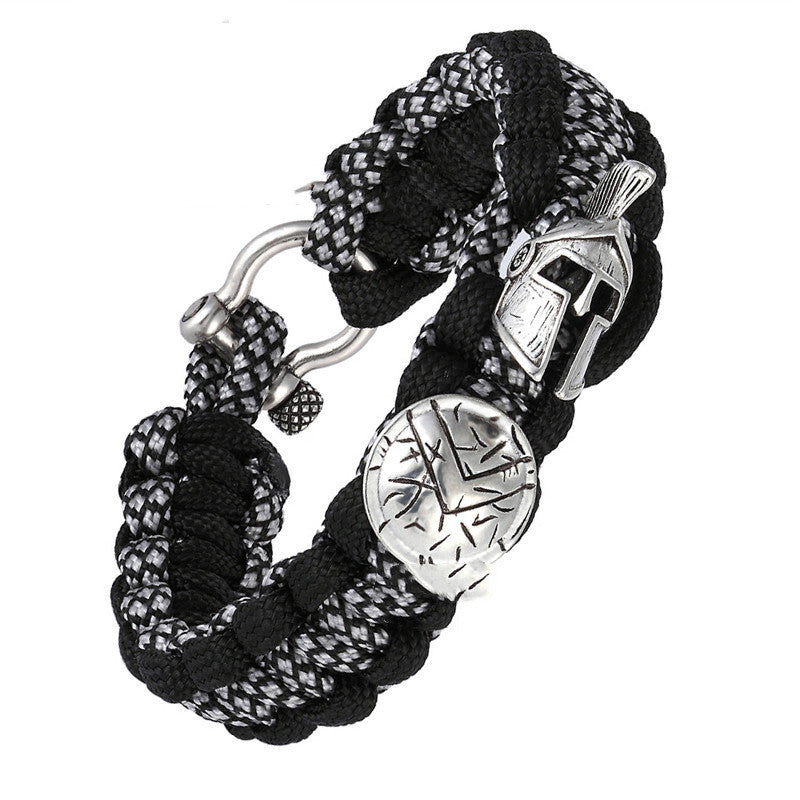 Life-saving Seven-core Paracord Survival Bracelet Fashion Retro