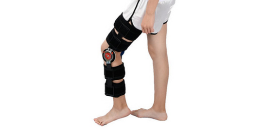 Knee fixation brace