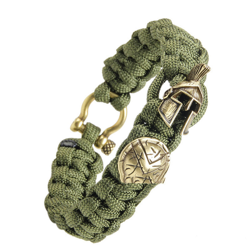 Life-saving Seven-core Paracord Survival Bracelet Fashion Retro