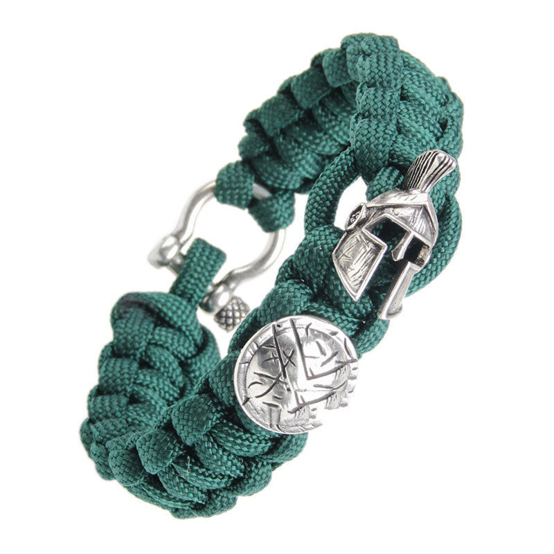 Life-saving Seven-core Paracord Survival Bracelet Fashion Retro